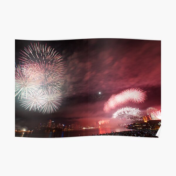 Sydney Fireworks Poster