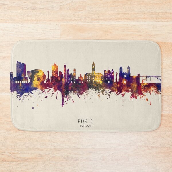 Item preview, Porto Portugal Skyline designed and sold by ArtPrints.