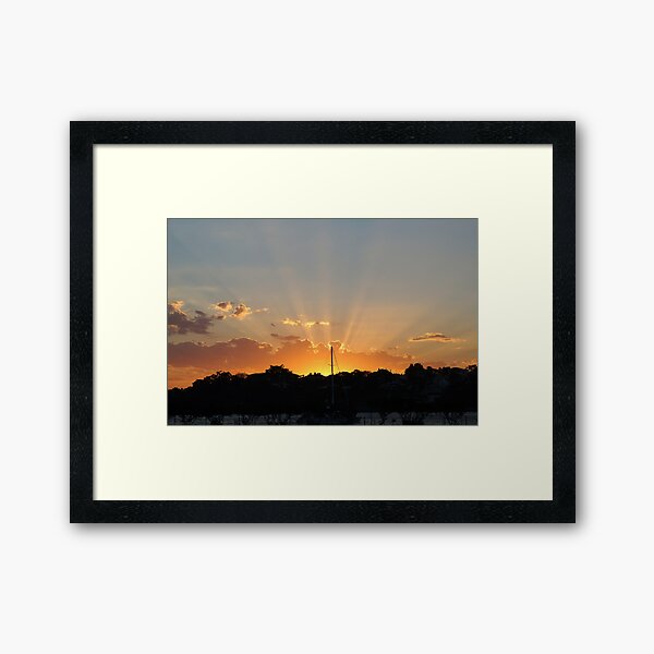 Farewell 2012 Framed Art Print