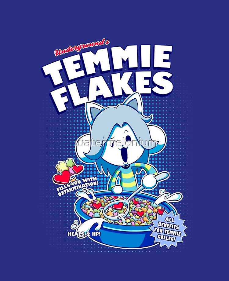 Temmie Flakes Ipad Case Skin By Watermelonium Redbubble - air flakes roblox