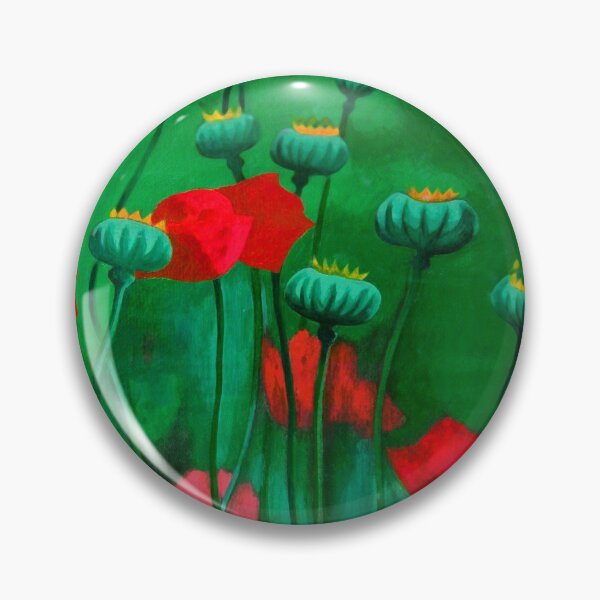 Item preview, Amapolas Verdes y Rojas designed and sold by Versatill.