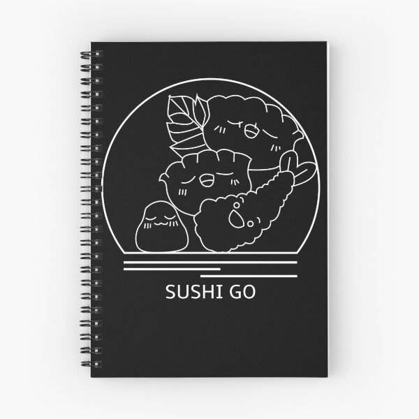 Item preview, Sushi Go Minimalist Line Drawing - Board Game Inspired Graphic - Tabletop Gaming  - BGG designed and sold by MeepleDesign.