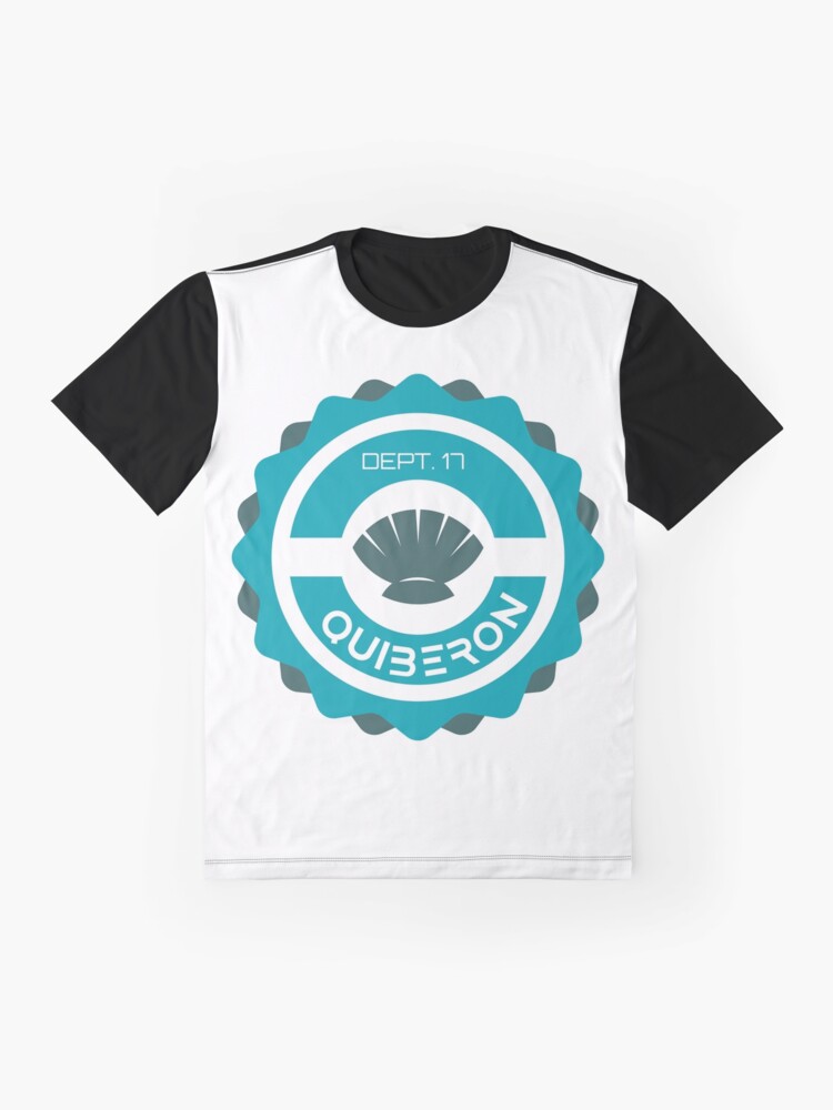 Aperçu 4 sur 5. T-shirt graphique avec l'œuvre QUIBERON créée et vendue par 2G2P.