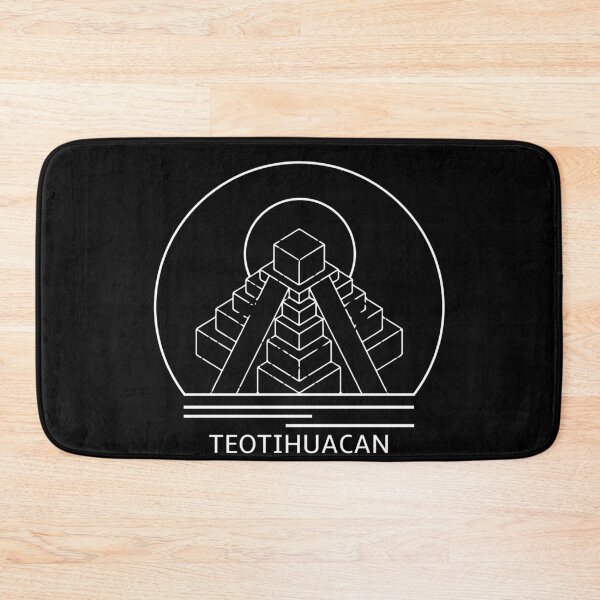 Item preview, Teotihuacan Minimalist Line Drawing - Board Game Inspired Graphic - Tabletop Gaming  - BGG designed and sold by MeepleDesign.