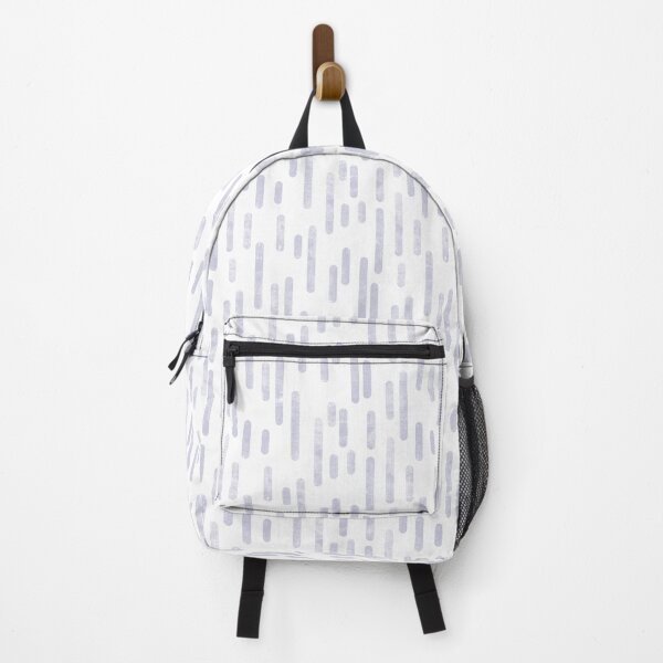 Item preview, Inky Rounded Lines Pattern | Dusty Purple on White designed and sold by itsjensworld.