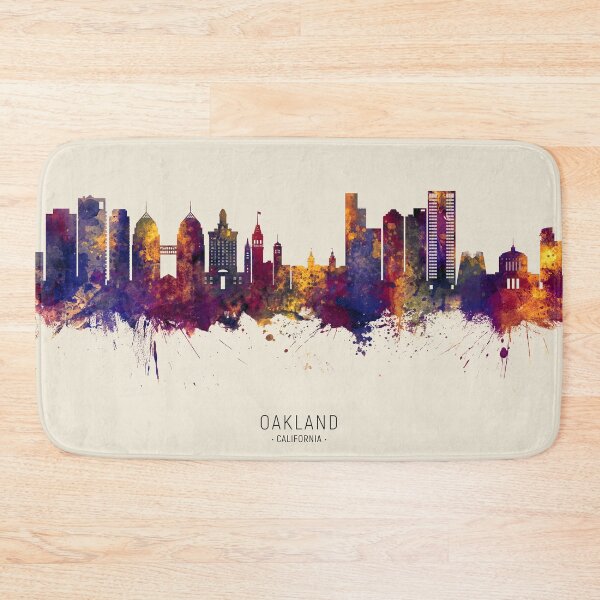 Item preview, Oakland California Skyline designed and sold by ArtPrints.