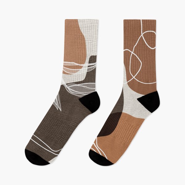Item preview, Leafy Lane in Brown and Tan 1 designed and sold by simplydesignart.