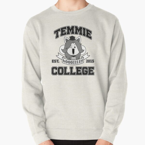 Temmie College Pullover Sweatshirt