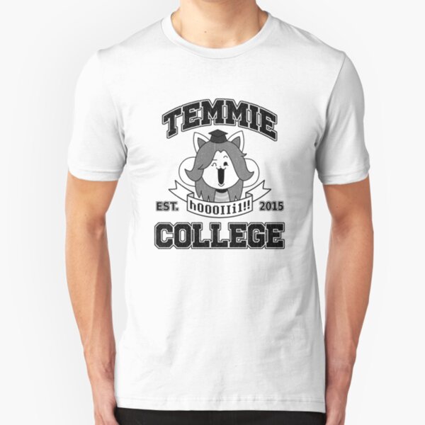 Temmie College Slim Fit T-Shirt