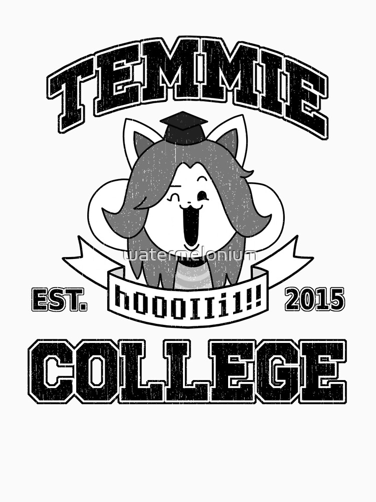Temmie College by watermelonium