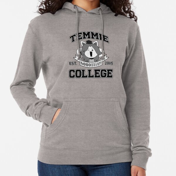 Temmie College Sweat à capuche léger