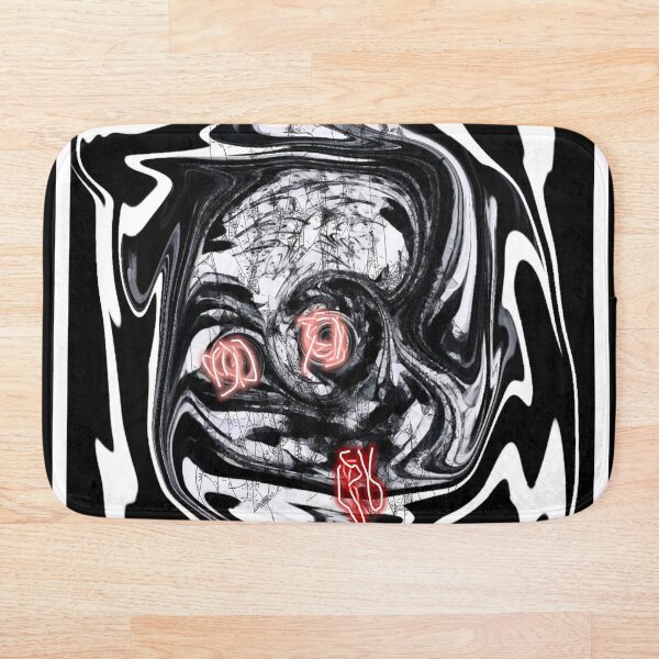 Crazed infatuation Bath Mat