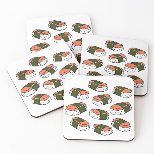 Item preview, Sushi Rolls Japanese Food Cartoon Graphic designed and sold by xandriFu.