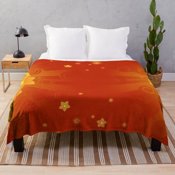 Item preview, Background with orange flowers designed and sold by Blackmoon9.
