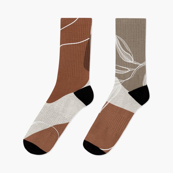 Item preview, Leafy Lane in Cinnamon and Taupe 2 designed and sold by simplydesignart.