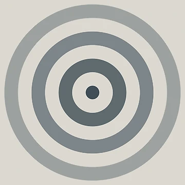 Artwork thumbnail, Geometric Pattern: Rondel: Pebble by Red Wolf