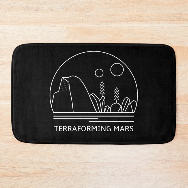 Item preview, Terraforming Mars Minimalist Line Drawing - Board Game Inspired Graphic - Tabletop Gaming  - BGG designed and sold by MeepleDesign.