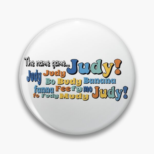 Item preview, Judy, Judy Bo Budy - The Name Game designed and sold by jordanallan.