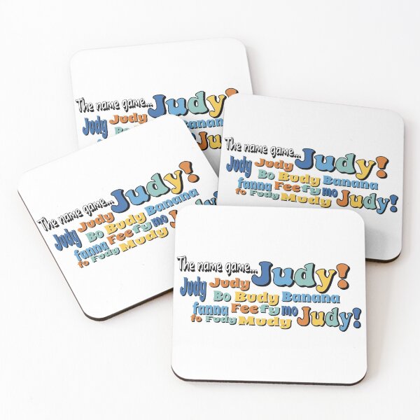 Item preview, Judy, Judy Bo Budy - The Name Game designed and sold by jordanallan.