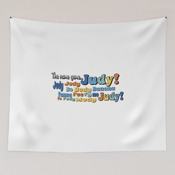 Item preview, Judy, Judy Bo Budy - The Name Game designed and sold by jordanallan.