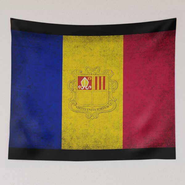 Item preview, Andorra flag designed and sold by Patriots-flag.