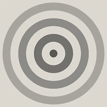 Artwork thumbnail, Geometric Pattern: Rondel: Slate by Red Wolf