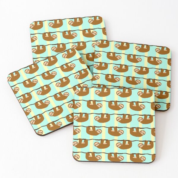 Item preview, Cute hanging sloth pattern designed and sold by CiniArt.