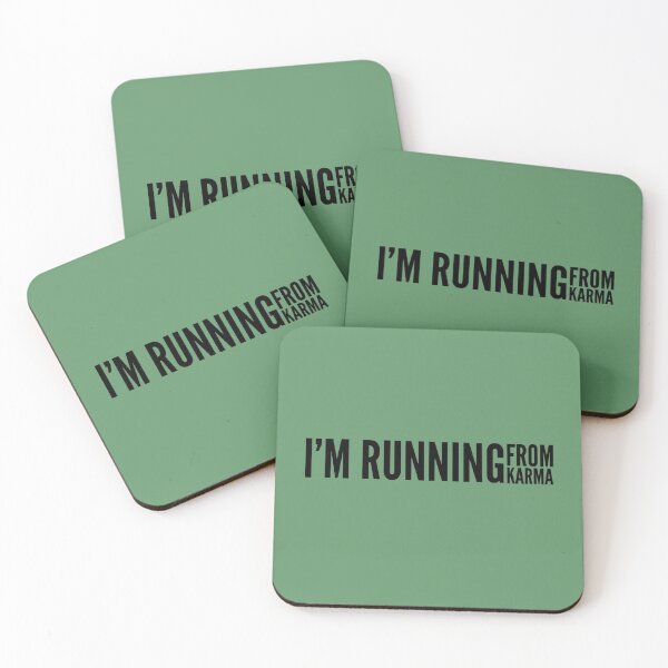 Item preview, I'm running from Karma designed and sold by Tantatee.