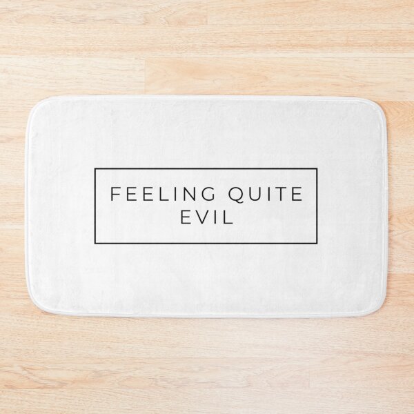 Item preview, Feeling Quite Evil designed and sold by mileyyoung.