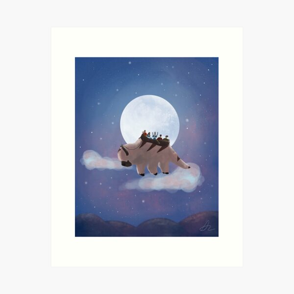 Item preview, Appa and Team Avatar: Under the Moon designed and sold by Ambarina Zenab.
