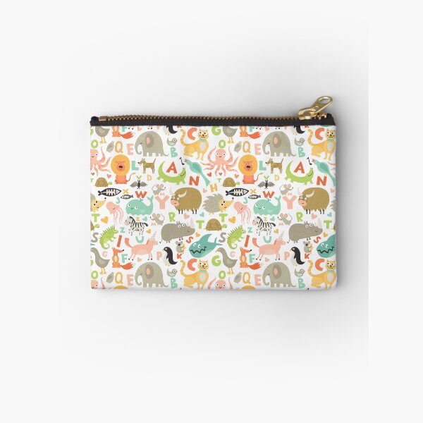 Item preview, Funny Child Alphabet Pattern with Cartoon  Cute Animal designed and sold by bumbarash.