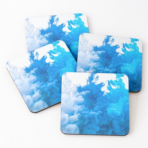 Item preview, Shades Of Blue Color On White Background designed and sold by presenthome.