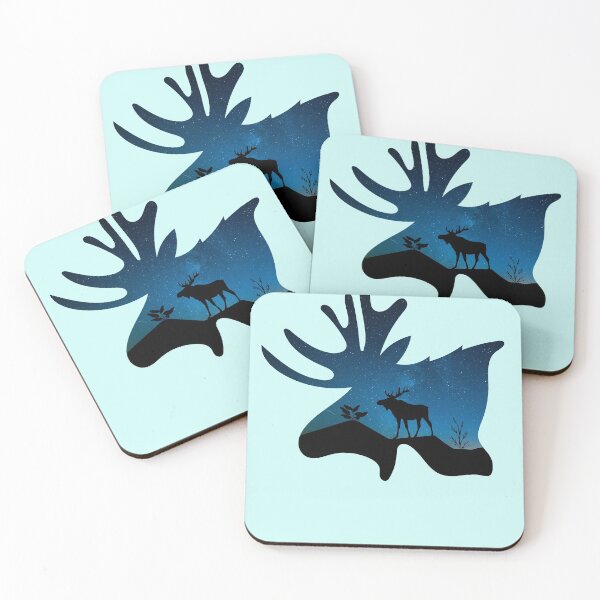 Item preview, moose lover, moose gift animal moose nature in alaska elk designed and sold by ELmezz.