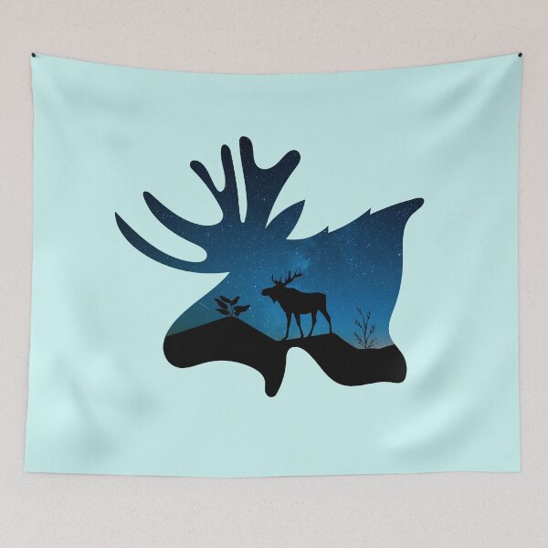 Item preview, moose lover, moose gift animal moose nature in alaska elk designed and sold by ELmezz.