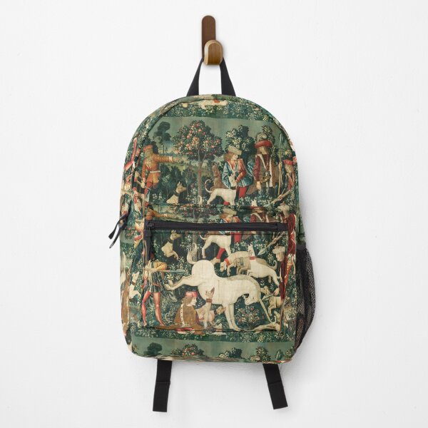 Item preview, UNICORN DEFENDS ITSELF / Dogs and Other Animals,Green Floral designed and sold by BulganLumini.