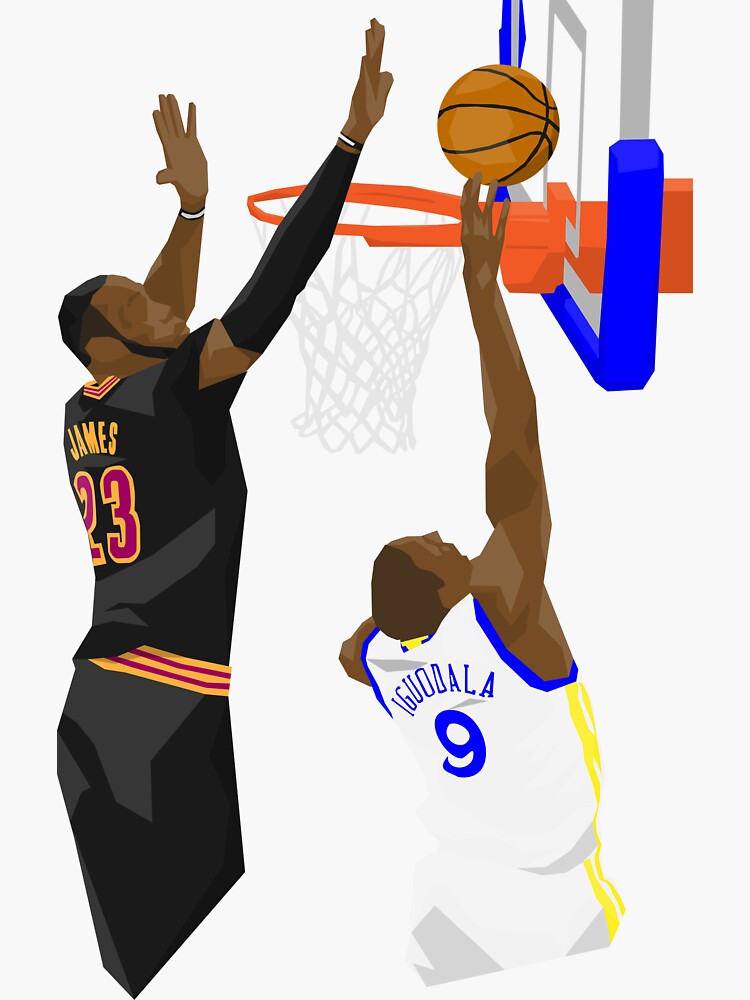 King 23 LeBron James Sticker for Sale by RTurnerDesigns