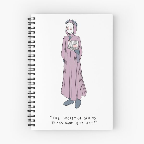 Item preview, Minimal Dante Alighieri quote designed and sold by ClausGreen.