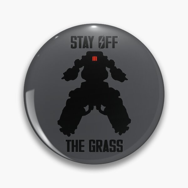 Item preview, Sentry Bot - Stay Off The Grass designed and sold by Darkwaters Designs.