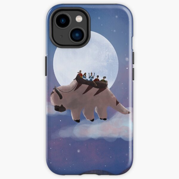 Appa and Team Avatar: Under the Moon iPhone Tough Case