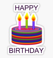 BIRTHDAY CAKE Sticker