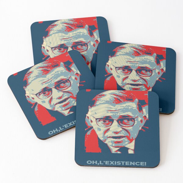 Item preview, Jean Paul Sartre Poster designed and sold by visualteo.
