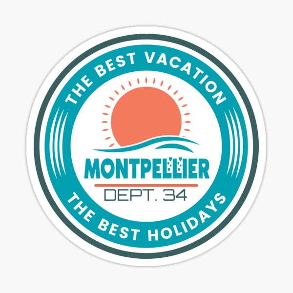 MONTPELLIER Sticker