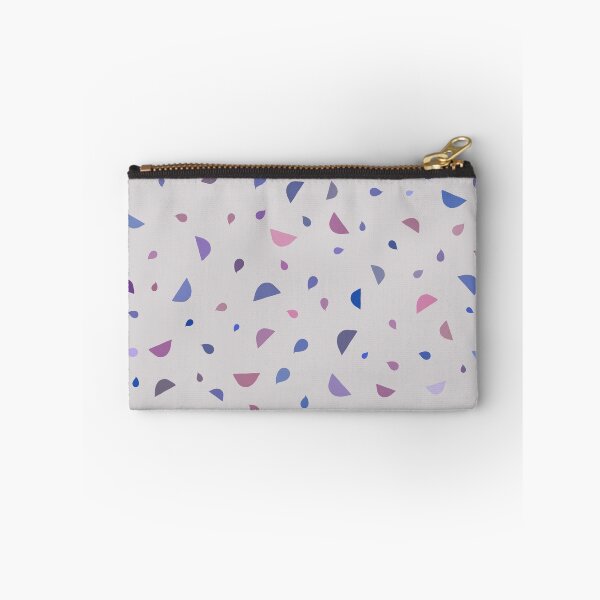 Aperçu de l'œuvre Halfmoon Rain en bleu, rose et violet créée et vendue par Odsy.