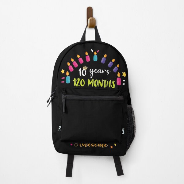 Item preview, 10 Years 120 Months 3652 Days Funny 10 Candles 10 Years Old 10th Birthday Anniversary Gift designed and sold by Md. Manjur Ahamed.
