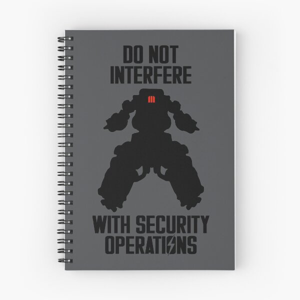 Item preview, Sentry Bot - Do Not Interfere With Security Operations designed and sold by Darkwaters Designs.