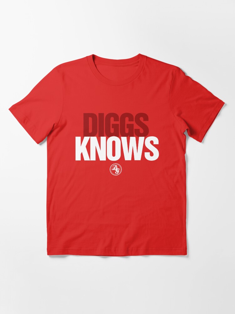 Alternate view of Discreetly Greek - Diggs Knows - Nike Parody Essential T-Shirt