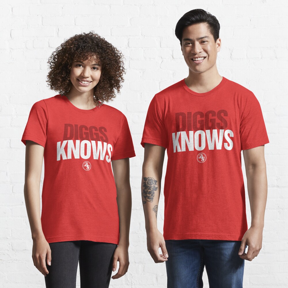 Discreetly Greek - Diggs Knows - Nike Parody Essential T-Shirt