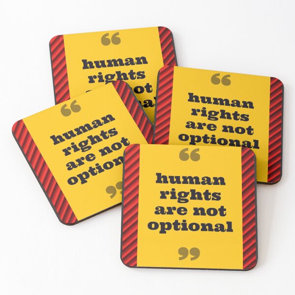 Item preview, Human rights are not optional designed and sold by Delicarte.