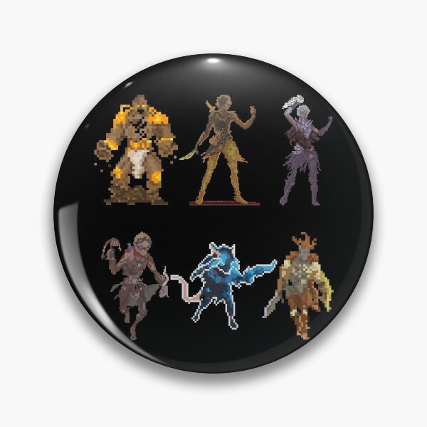 Item preview, Gloomhaven Starter Characters Pixel Design - Board Game Inspired Graphic - Tabletop Gaming  designed and sold by MeepleDesign.