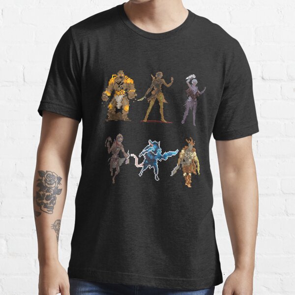 Item preview, Gloomhaven Starter Characters Pixel Design - Board Game Inspired Graphic - Tabletop Gaming  designed and sold by MeepleDesign.